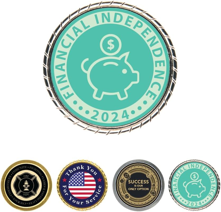 Custom Engraved Challenge Coin - Personalized Medallions by Gem Awards (1 Sided, Silver - Rope Edge)