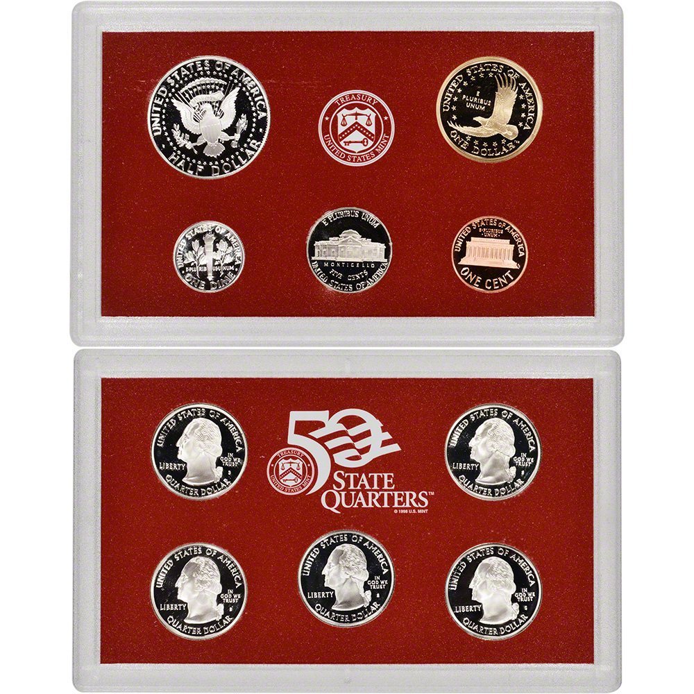 2003 S U.S. Mint Silver Proof Set - 10 Coins - OGP Superb Gem Uncirculated