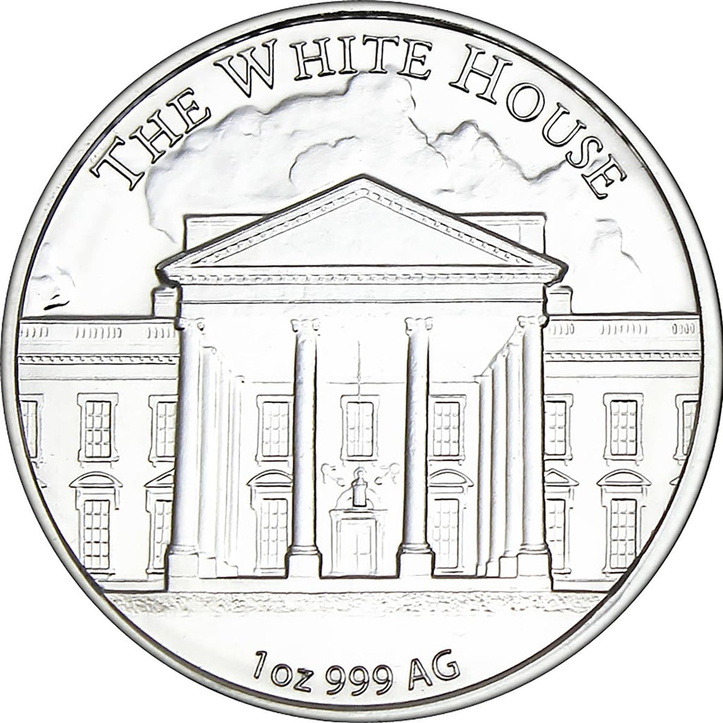 2025 President Trump 47th President 1oz .999 Silver Coin in Air Tite Holder Dollar Uncirculated