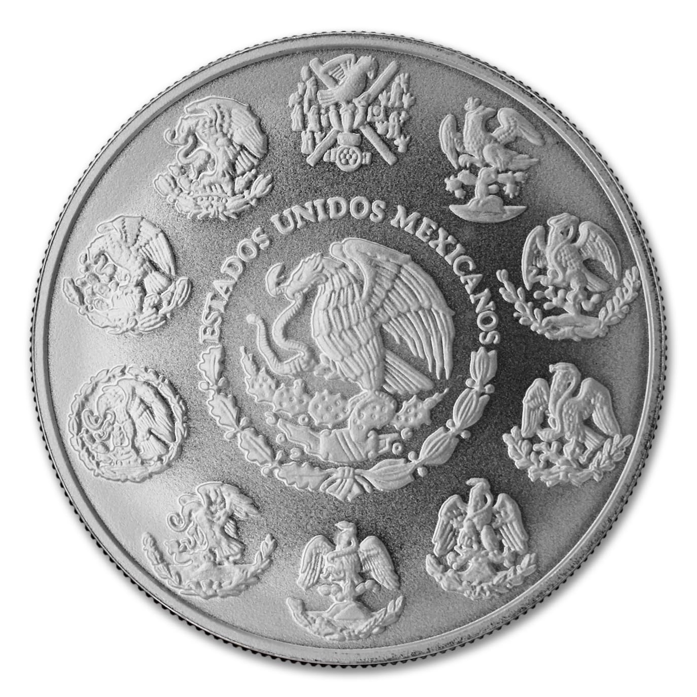 2024 No Mint Mark 1 oz Mexican Silver Libertad Coin Brilliant Uncirculated with Certificate of Authenticity - Moneda de Plata Pura de Ley 1 Onza Seller BU