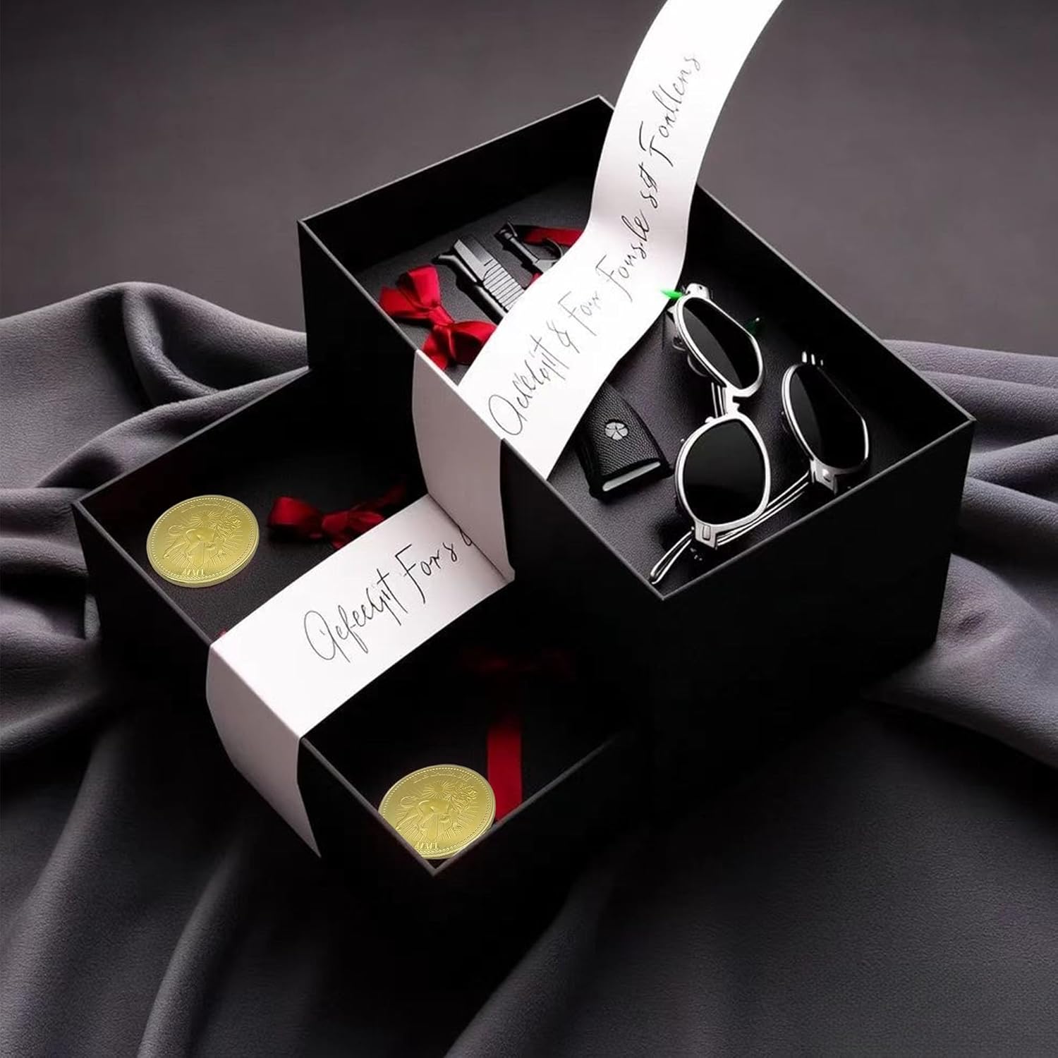 John Wick Continental Coin – 40MM Metal Souvenir, Gold-Plated Movie Prop Collectible