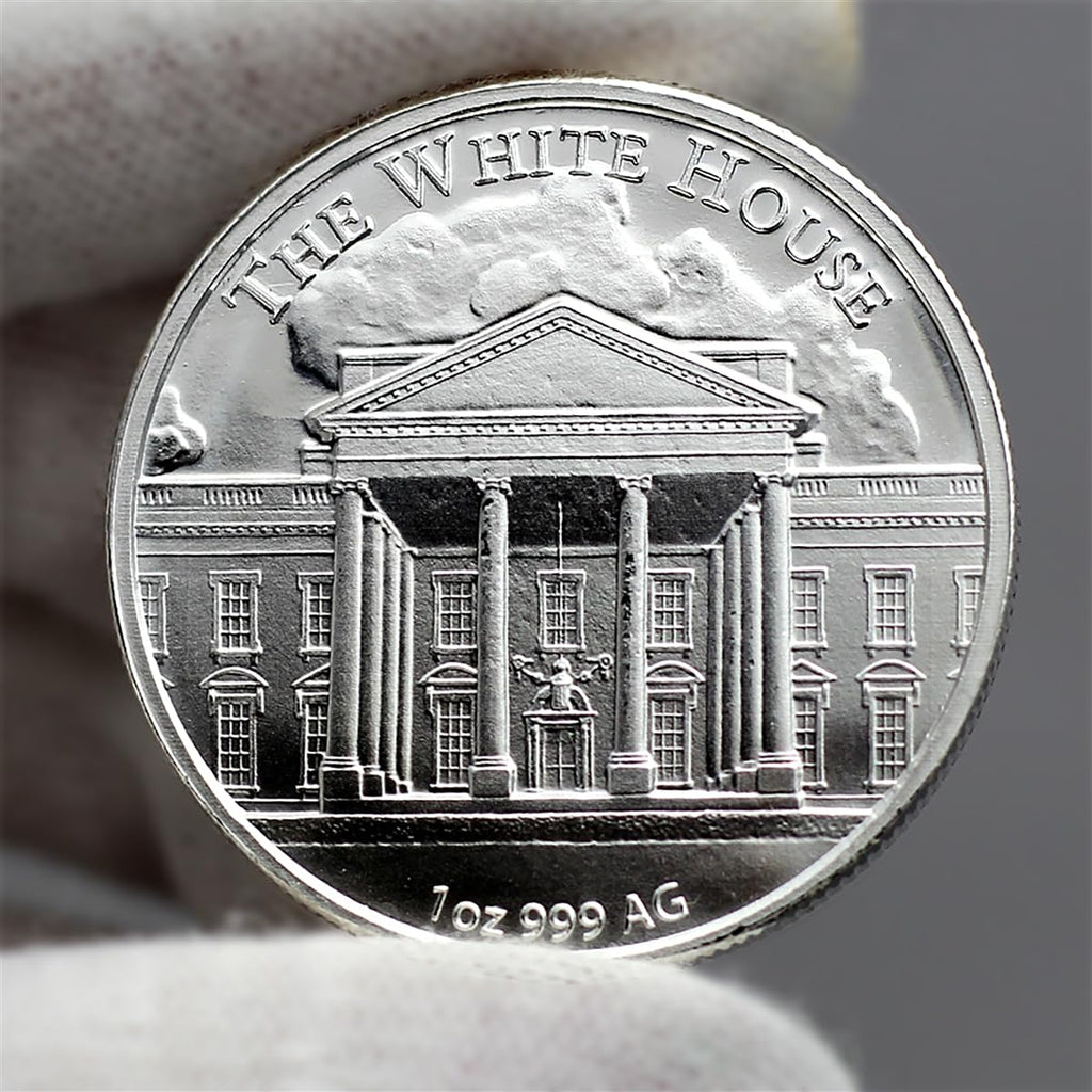 2025 President Trump 47th President 1oz .999 Silver Coin in Air Tite Holder Dollar Uncirculated