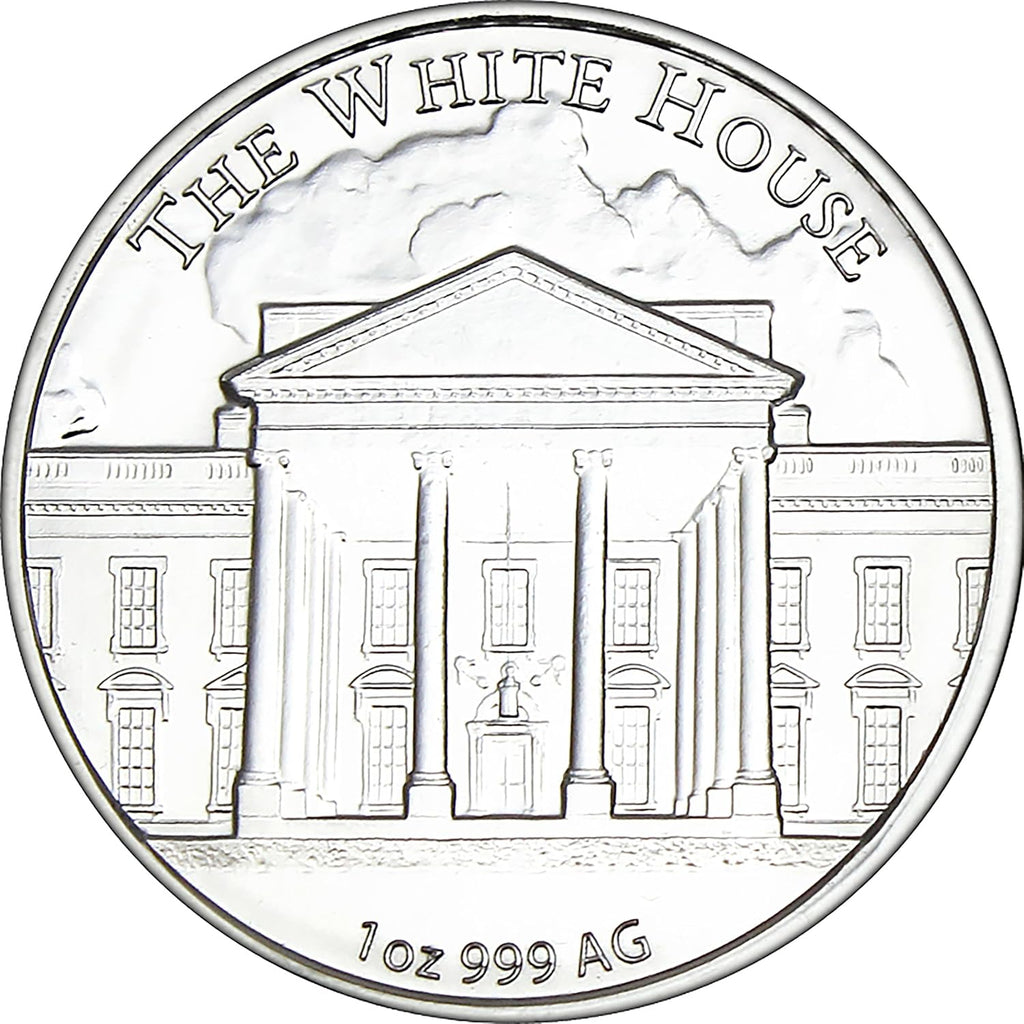 2025 President Trump 47th President 1oz .999 Silver Coin in Air Tite Holder Dollar Uncirculated