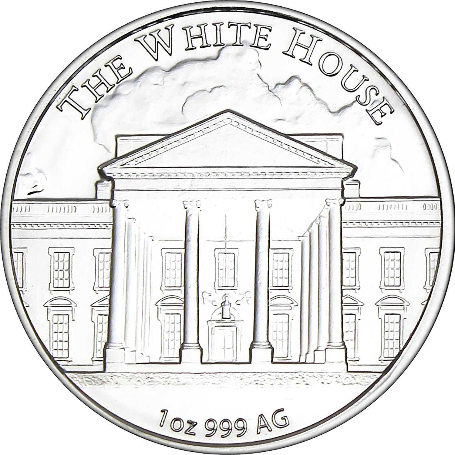 2025 President Trump 47th President 1oz .999 Silver Coin in Air Tite Holder Dollar Uncirculated