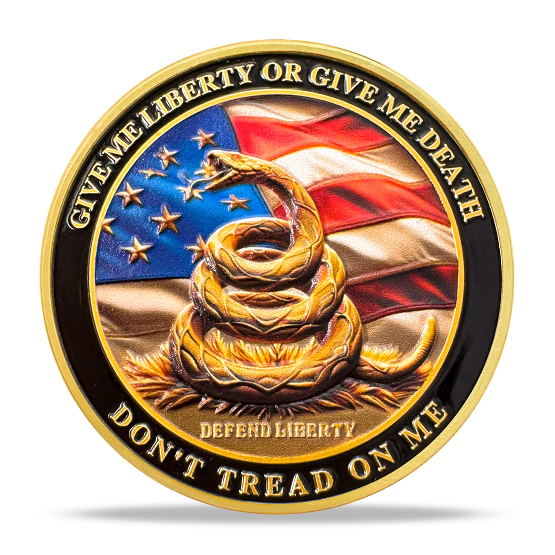 Patriotic Military Challenge Coin American Veteran Triangle Flag Military Chip & Battlefield Memorial Coin & Veterans Thank You for Your Service Token Appreciation Gift for Military & Veterans