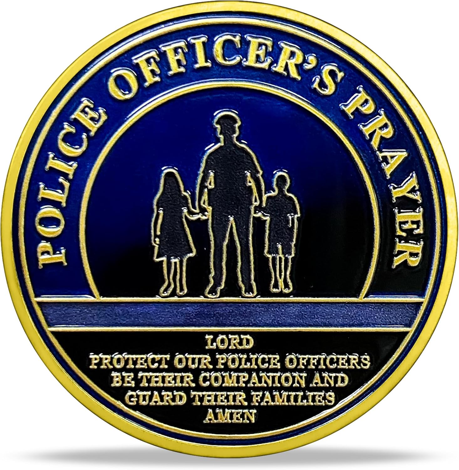 Police Challenge Coin for Dad Police, Police Coin for Law Enforcement Gifts, Police Officer Challenge Coin for Thank You for Your Service Appreciation Gifts