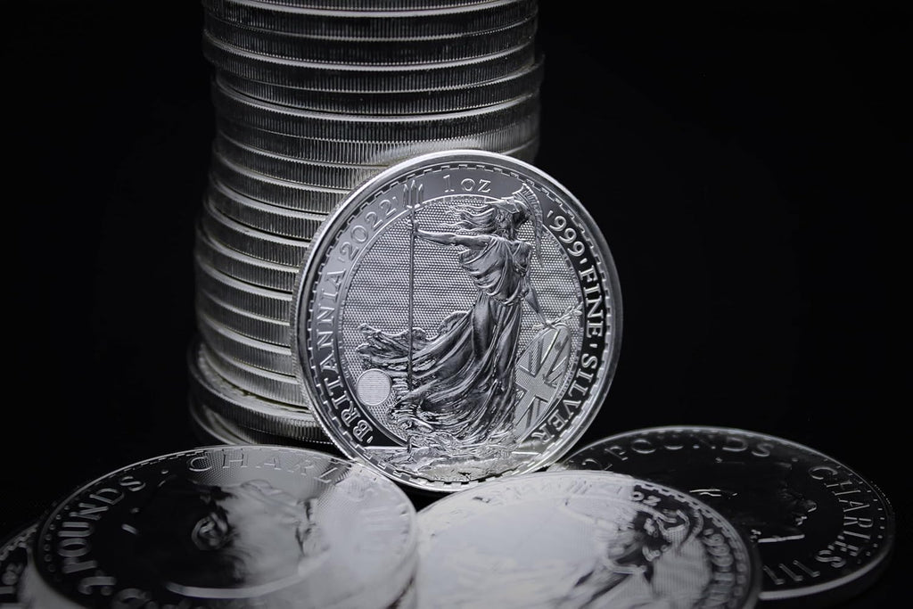 1997 - Present (Random Year) GB 1 oz Silver Britannia Coin Brilliant Uncirculated with Certificate of Authenticity £2 GBP Seller BU